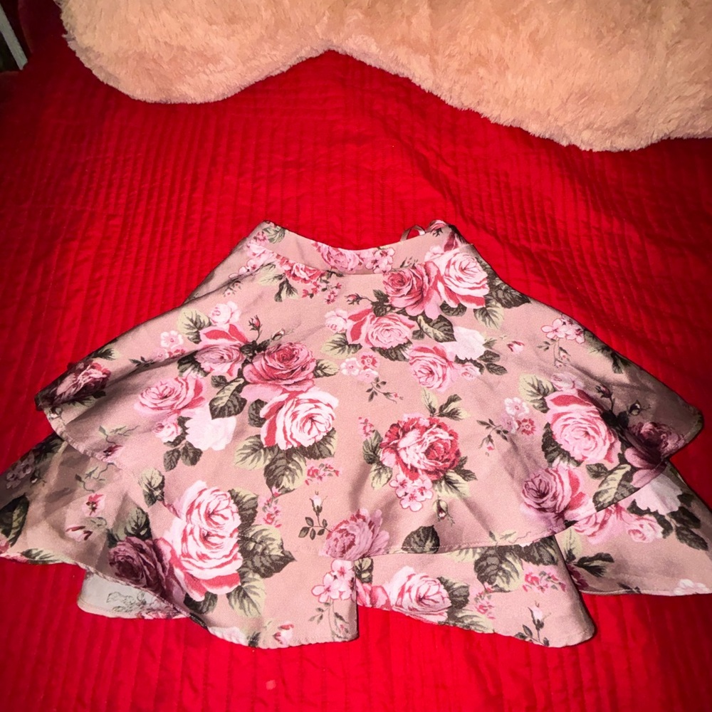 Floral Pink  Dress